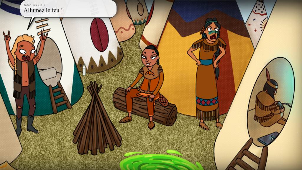 Capture d'écran de Totem le jeu jeu d'aventure de l'agence Totem