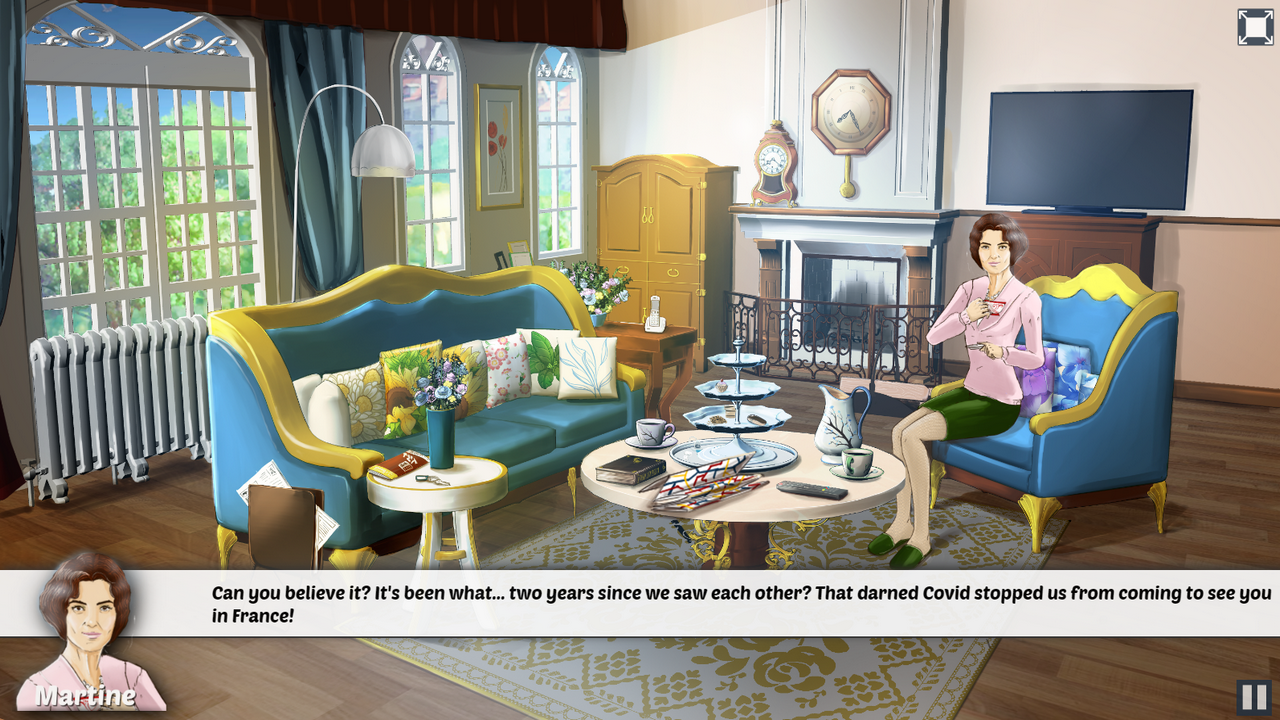 Capture d'écran de 'A trip to London', serious game de Hachette Education